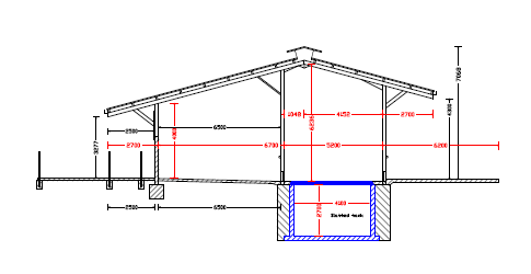 Truss Building Portal Frame Horse Riding Arena Steel Prefabricated Price Low Cost Prefab Warehouse Indoor Light 1 to 4 Spans