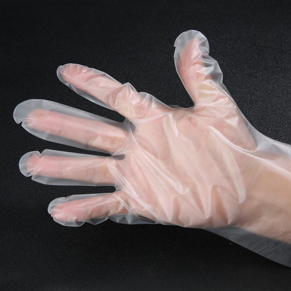 TPE Food Grade Disposable Plastic Hand Gloves