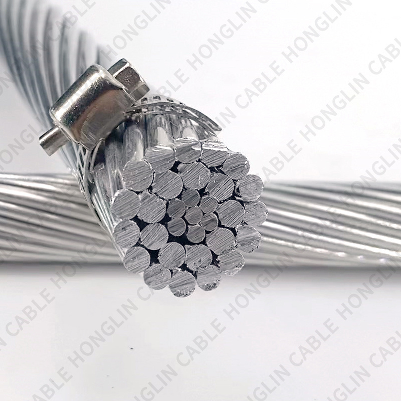 Factory cheap Good Customized Overhead 95/15 chlover acsr aluminum clad steel core stranded wire (acsr/aw)