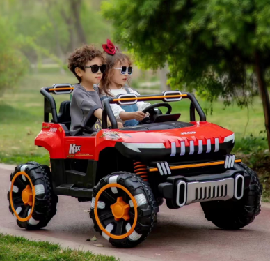 New Children's Electric Vehicle Large Four Wheel Drive Remote Control Off Road Vehicle