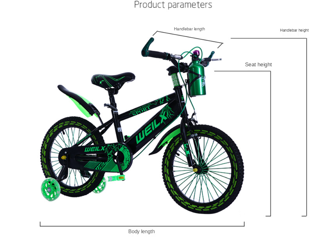 Cheap Kids Bicycle for sale with Training Wheels for Toddler/ OEM mini baby bike bicycle/kids dirt bike bicycle