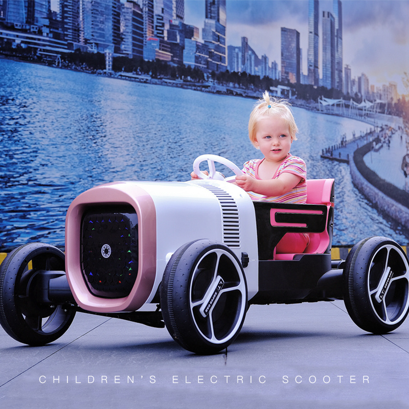 Double Door  Remote Control Children Electric Car Toy Ride On Car With Battery Power Wheel 12v Kids Ride On Car