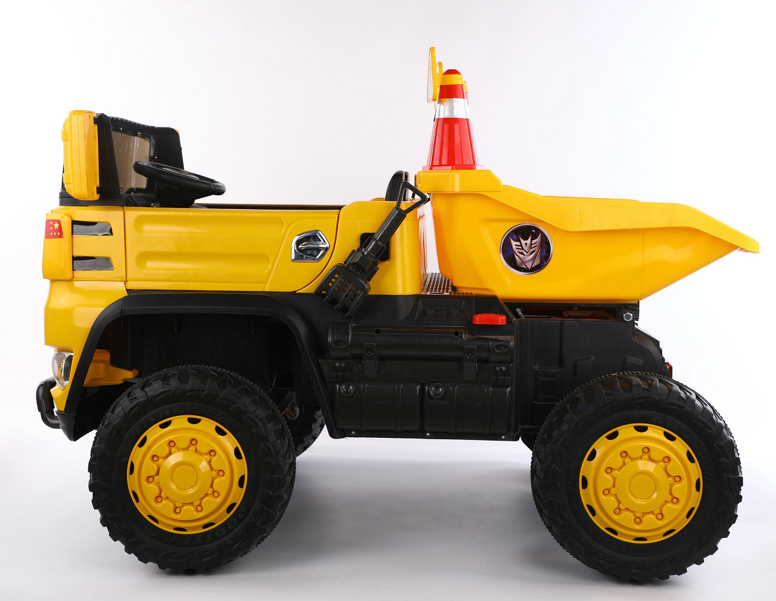 yellow color kids toys tractors car battery operated ride on cars children's Big battery electric car