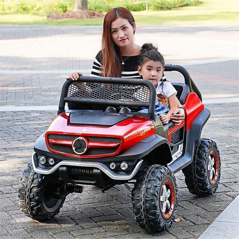 Children's electric car four-wheeled can sit on the stroller child off-road vehicle swing hot wheel toy cars  for kids to drive