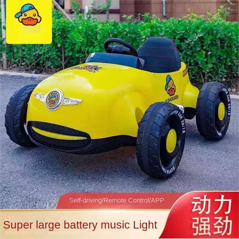 Children's electric car  four-wheel  two wheel drive  remote control battery  children's car, gift buggy