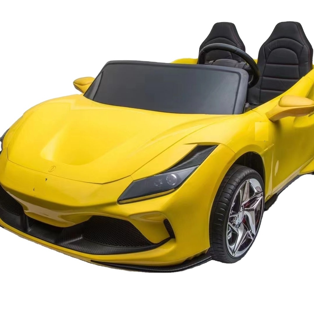 Two-seater electric car with remote control for both children and adults