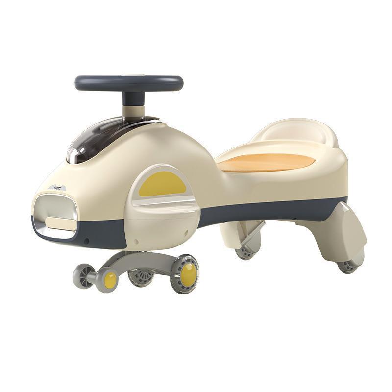 Wholesale of New High Quality Children's Twist Car Manufacturers with Rollover Prevention and Music Silent Wheels