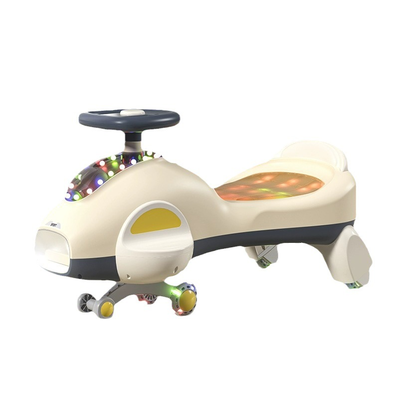 Wholesale of New High Quality Children's Twist Car Manufacturers with Rollover Prevention and Music Silent Wheels