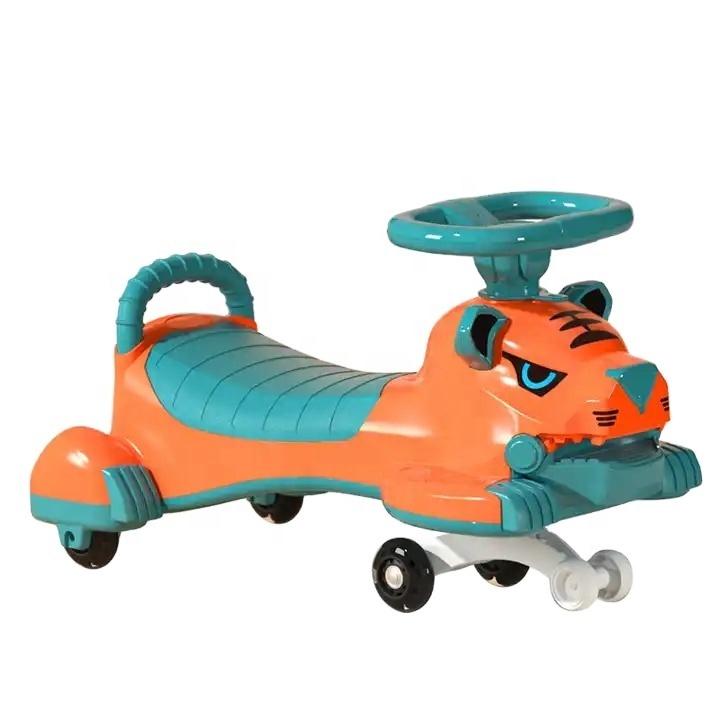 New Design Little Tiger Kids Sports Swing Car Ride on Twist Car for Kids and Adults