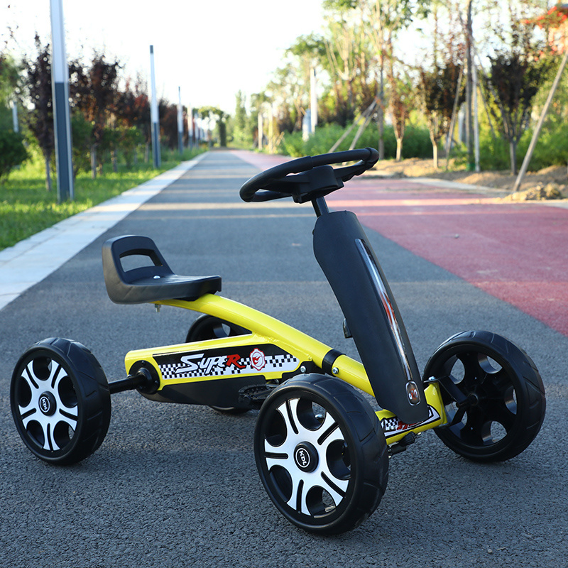 Hot Selling Modern Kart Car Toy for Kids Electric Four-Wheel Ride On Rechargeable and Unisex Design for Boys and Girls