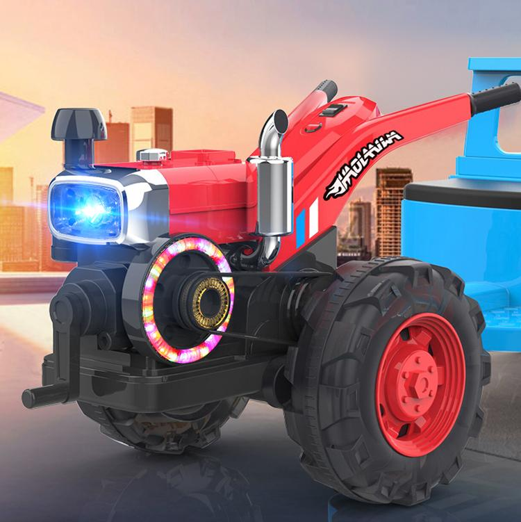 New design  fashion Electric Kids tractor ride on toys pedal tractor with body