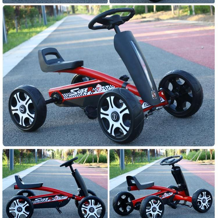 Hot selling kids four wheel toy modern kart car baby for boys girls