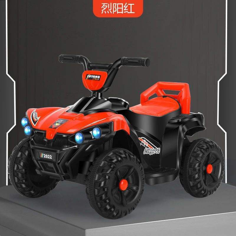 new Children's toy car 2-3-5 year old four-wheel ATV children's off-road vehicle charging remote control car