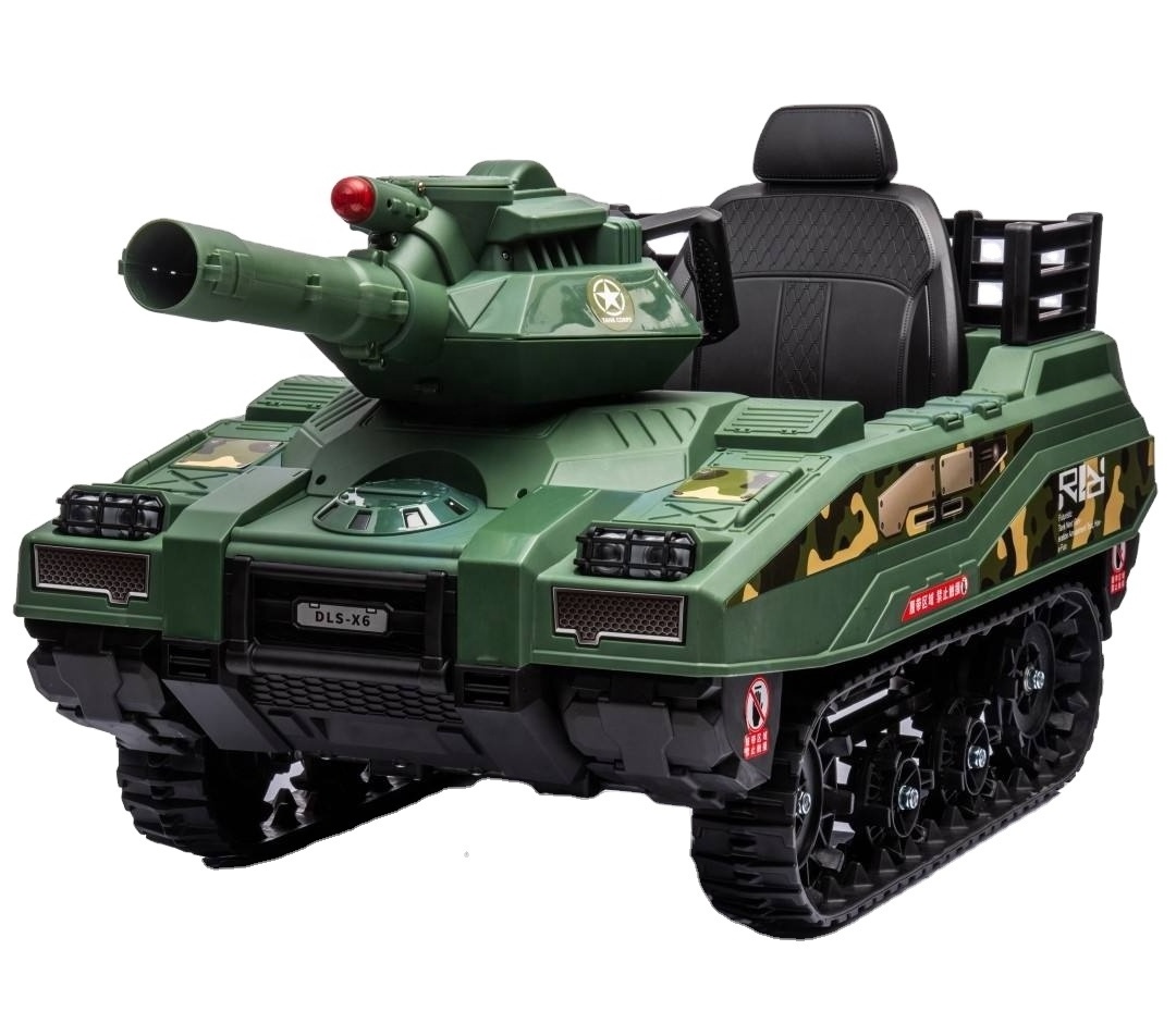 New model of children's riding simulation tank with remote control safety gift for children