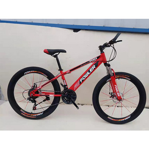 Hot selling Straight children mountain bike 24" primary and secondary school students adult speed racing bicycle outdoor sports