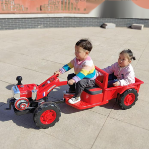 New design  fashion Electric Kids tractor ride on toys pedal tractor with body