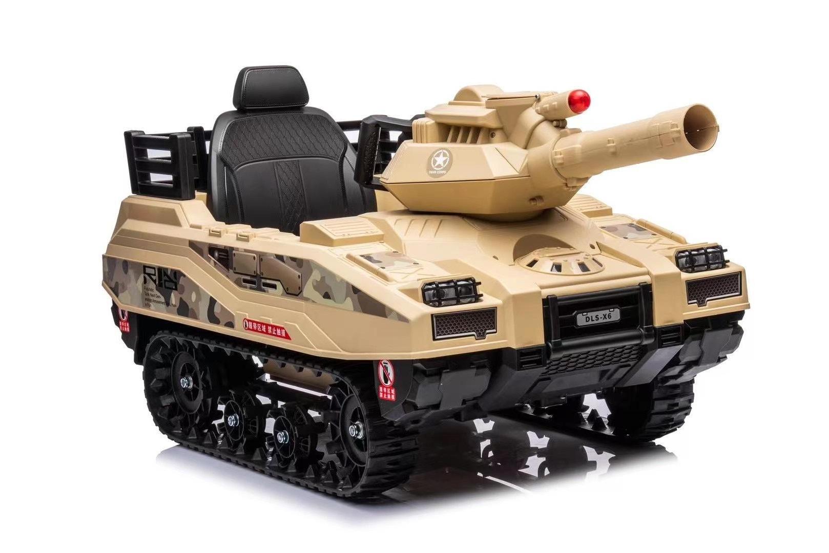 New model of children's riding simulation tank with remote control safety gift for children