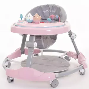 Baby Walker Anti - O - Leg Band Music Six Wheels Jumper Baby Plastic With Toys Music Walker