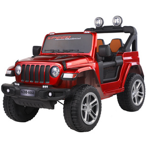 Hot-selling product simulation Jeep children's electric two-seat toy car for boys and girls