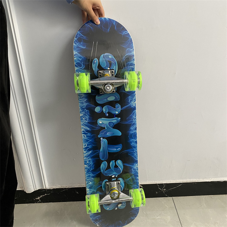 factory hot sale Wooden Kids Girl Custom Wheels Blank Patinetas Longboard Skateboard Skate Board Complete For Adults Boys