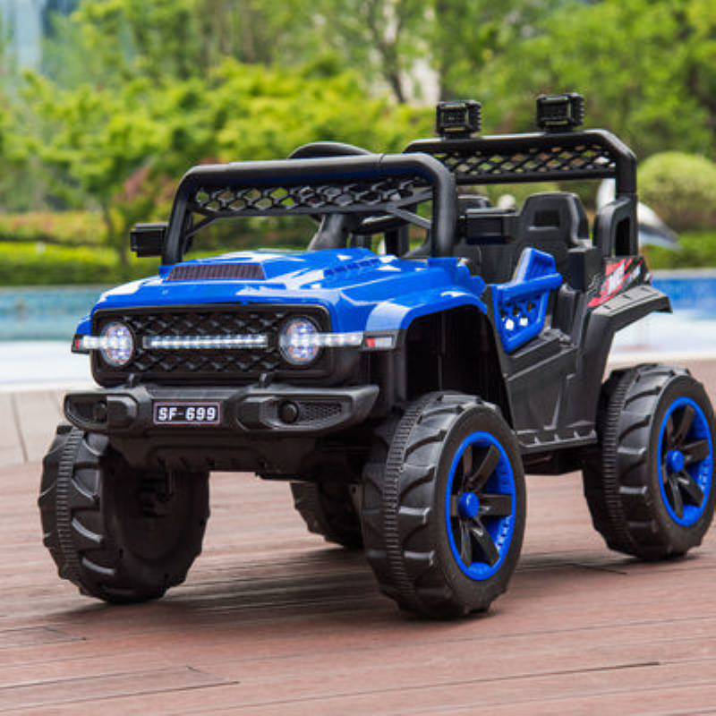 Children's electric toy car can sit adults High quality two-seats children off-road ride on car Remotely controlled