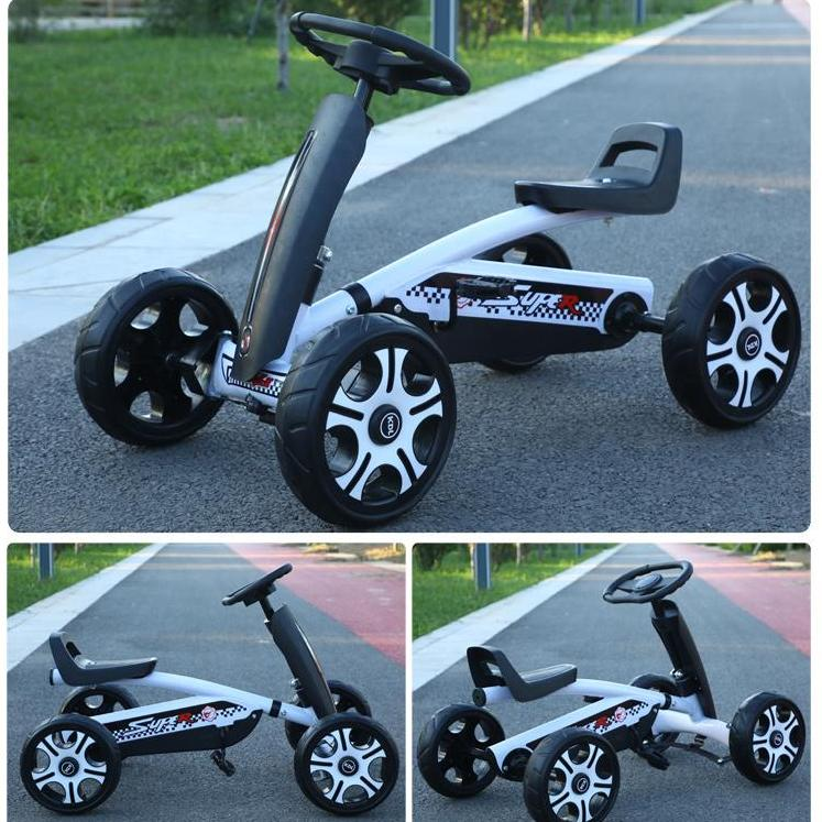 Hot selling kids four wheel toy modern kart car baby for boys girls