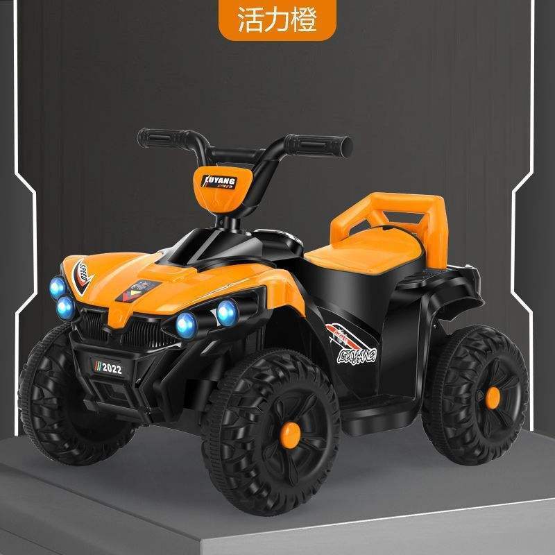 new Children's toy car 2-3-5 year old four-wheel ATV children's off-road vehicle charging remote control car