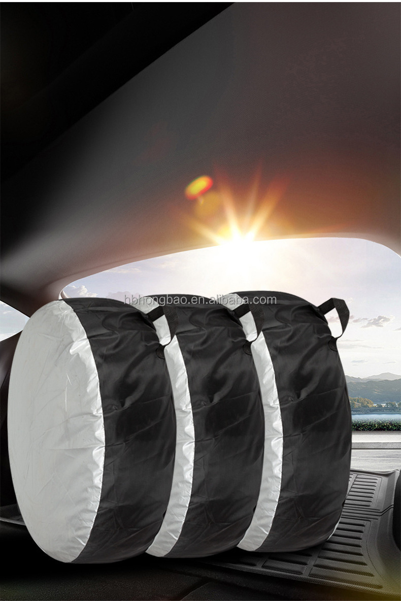 Waterproof Durable Spare Wheel Cover Vehicle Wheel Protector Spare Tire Storage Bag