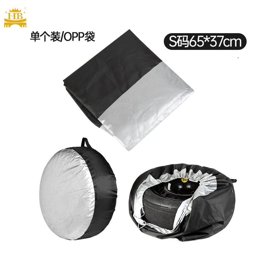 Waterproof Durable Spare Wheel Cover Vehicle Wheel Protector Spare Tire Storage Bag