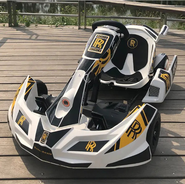 Kids Outdoor Electric Racing Go Kart Children Electric Karting Pro Version Kids Electric Car Go-kart