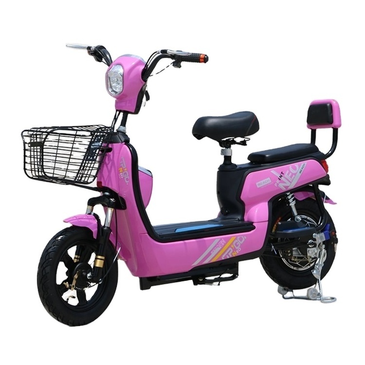 Hot sale high performance 36 volt women tandem electric bicycle/scooter