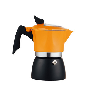 Italian stove top aluminum mocha espresso coffee maker moka pot