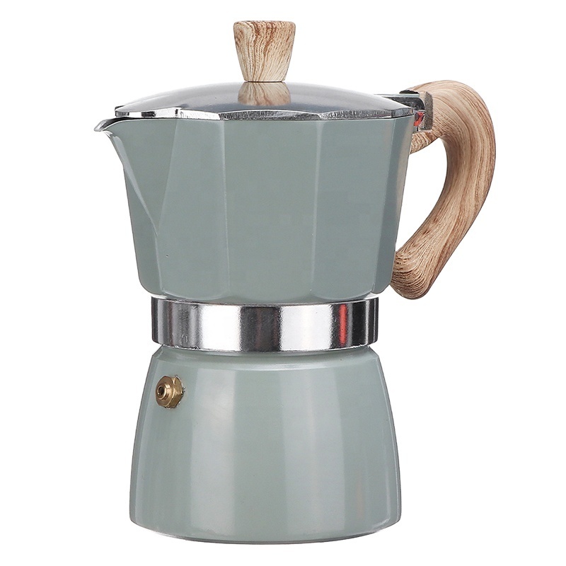 Portable Household  outdoor coffee pot espresso pot camping coffee appliance Mocha pot