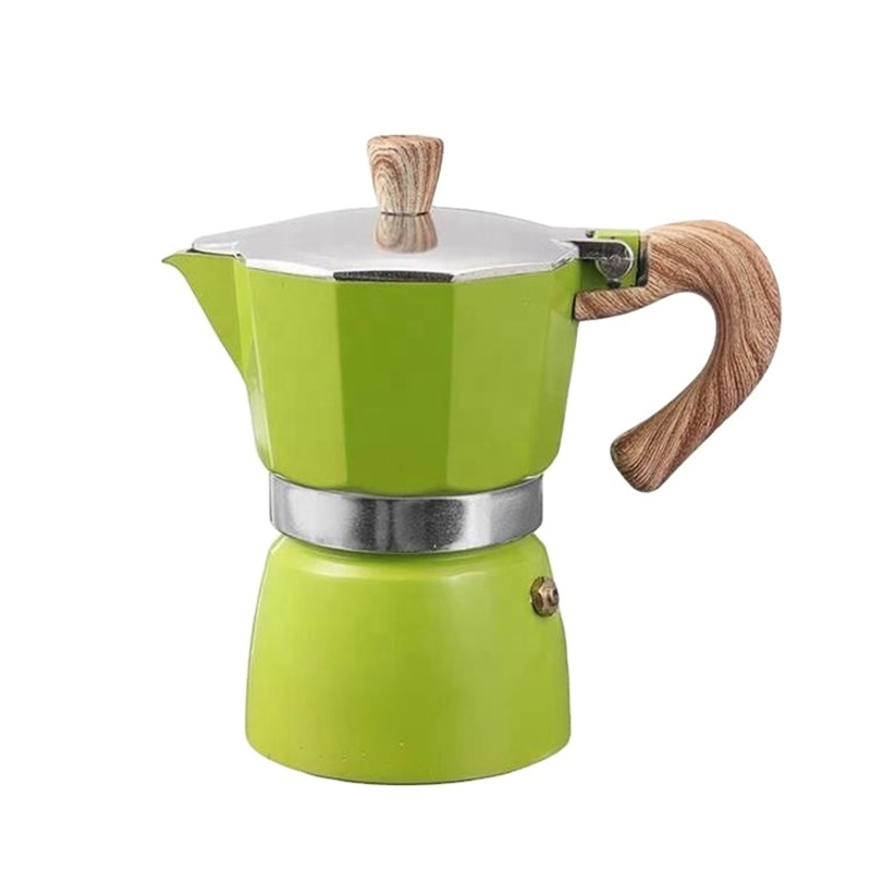 Portable Household  outdoor coffee pot espresso pot camping coffee appliance Mocha pot