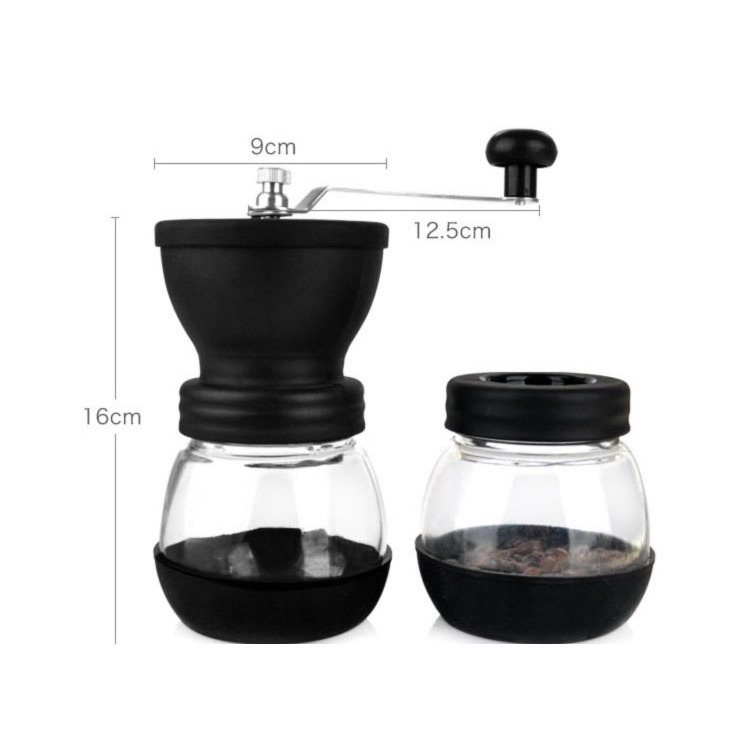 Coffee Grinder Manual Bean Coffee Grinder Mill with Ceramic Burr Hand Crank/ Handheld machine