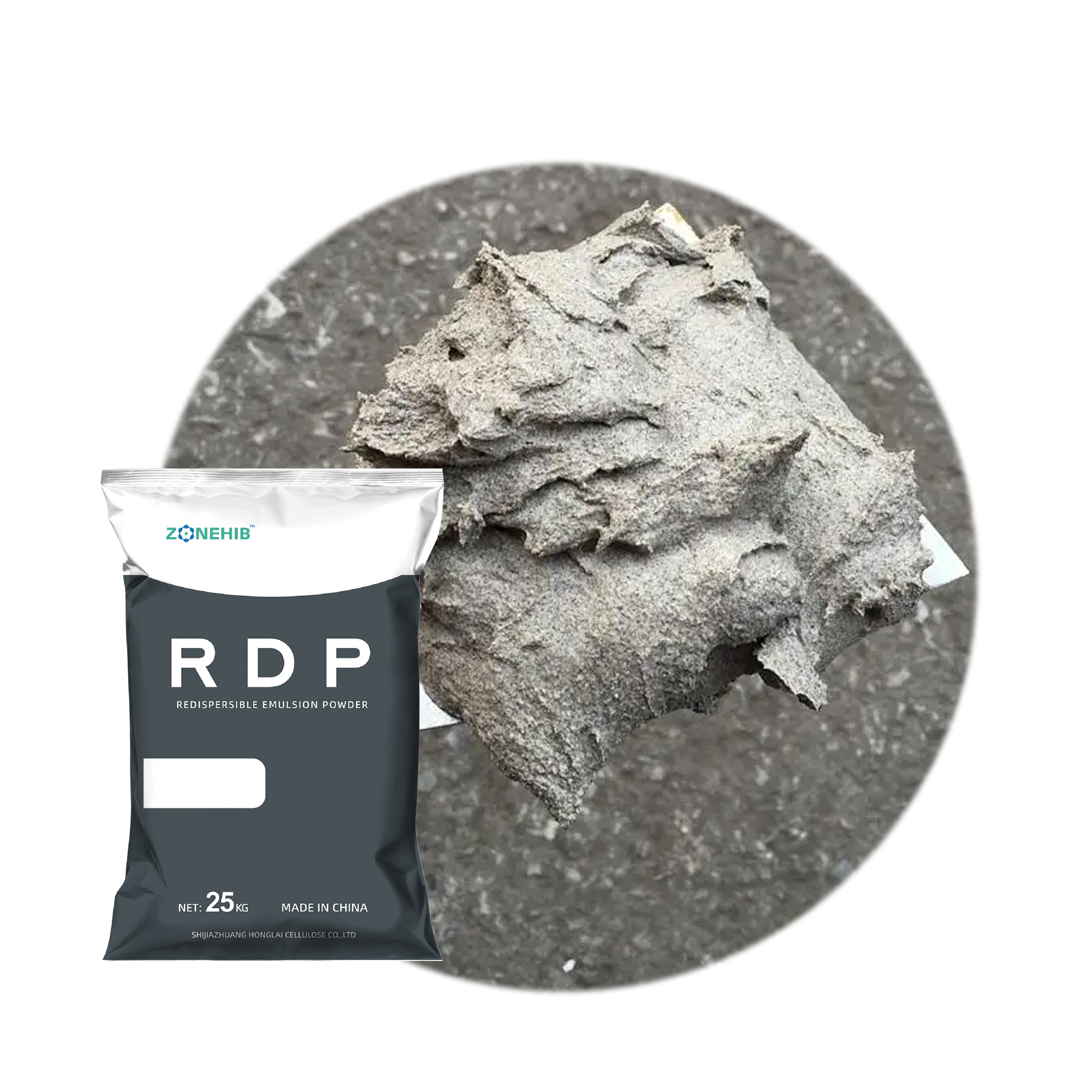 White cement polymer powder wall cement based glue tile adhesive RDP concrete rdp redispersible