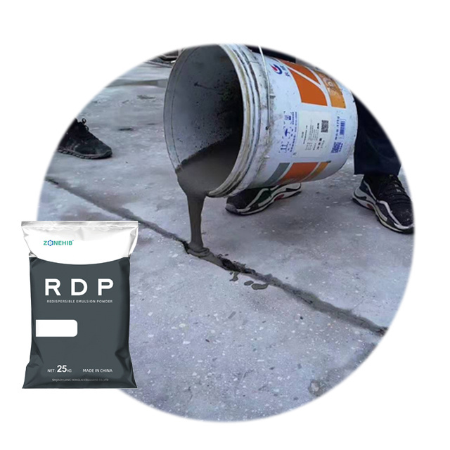 White cement polymer powder wall cement based glue tile adhesive RDP concrete rdp redispersible