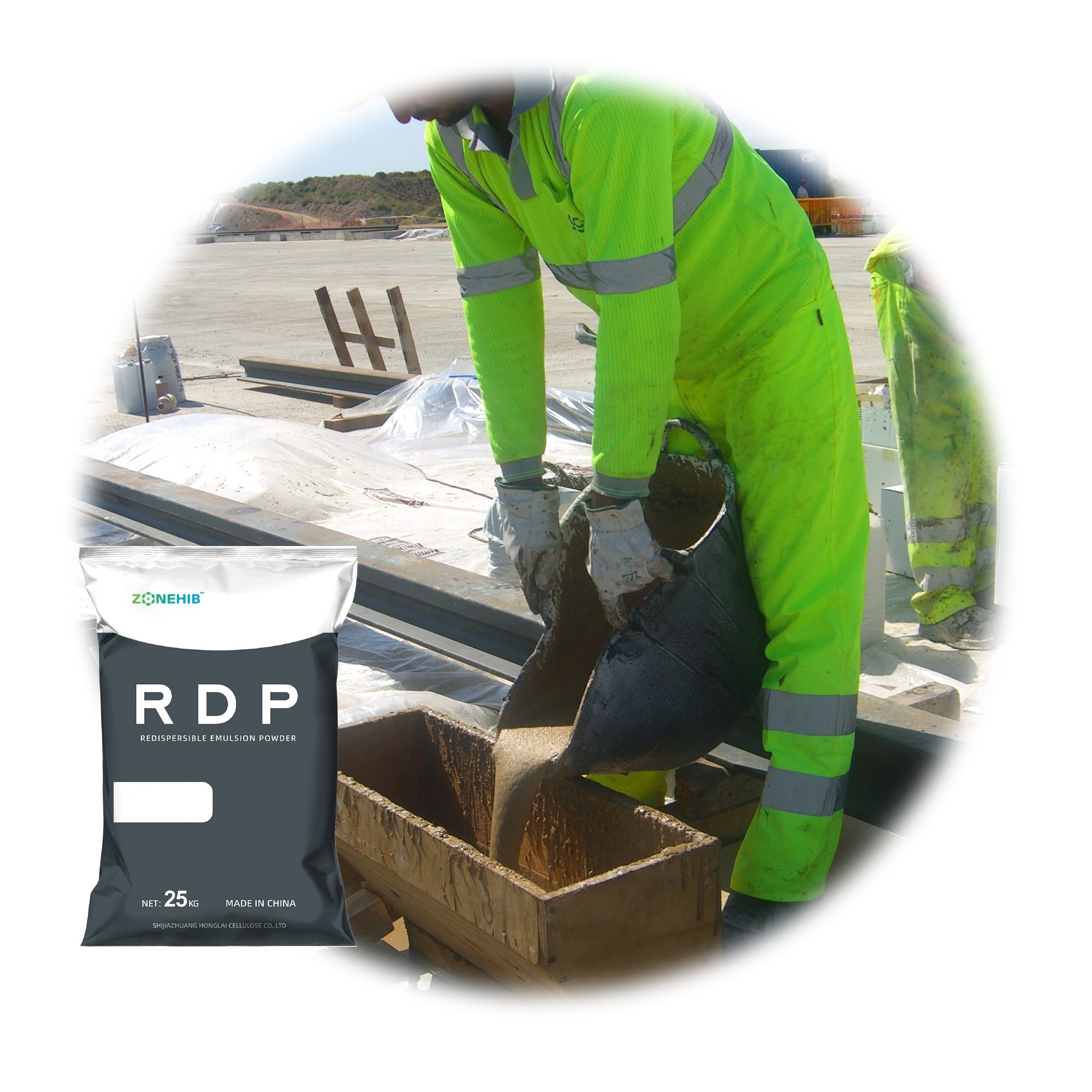 Hot Sale Good Workability Redispersible Polymer Powder RDP VAE For Epoxy Grout