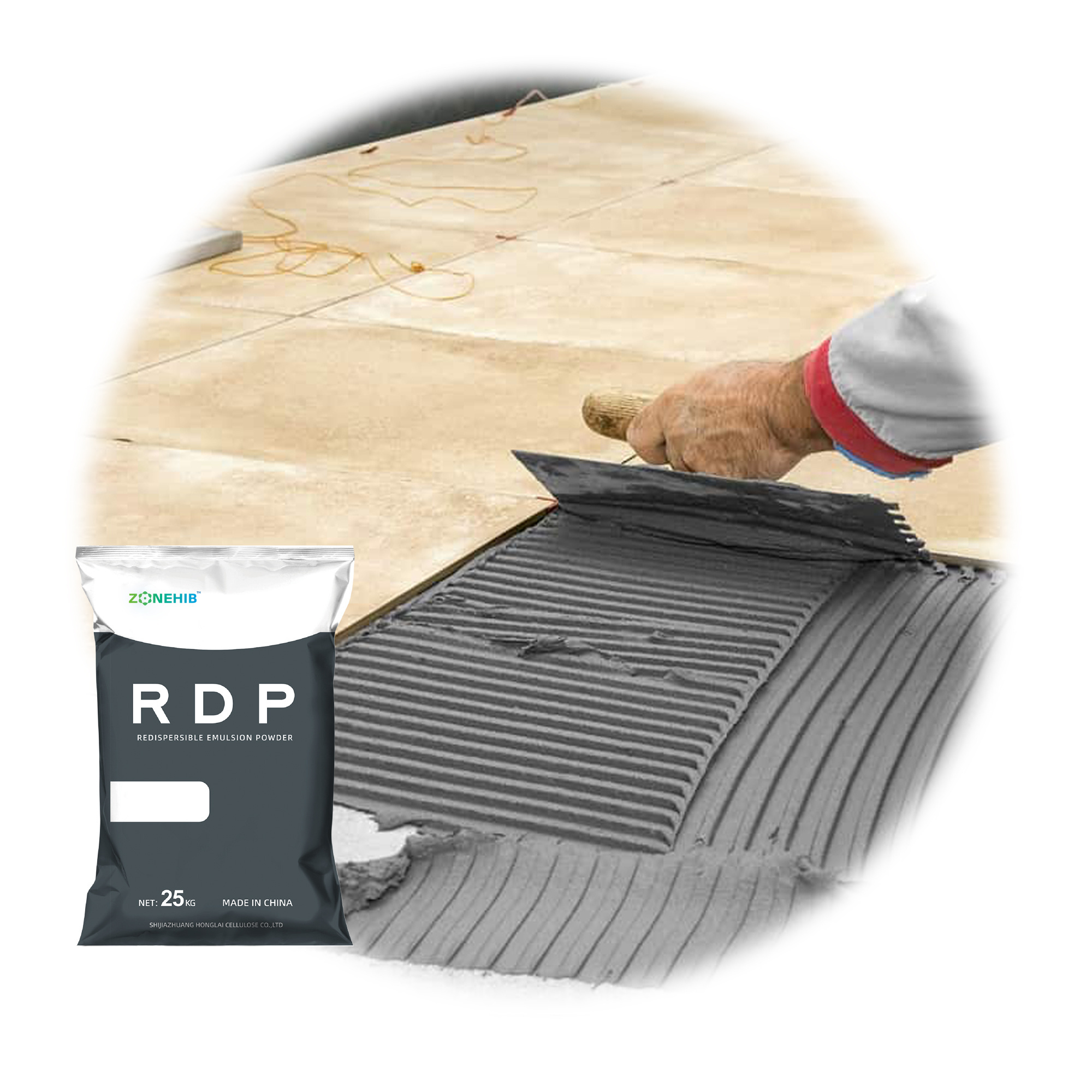 China Manufacturer High-Performing Redispersible Latex Powder RDP VAE For Brick Adhesive