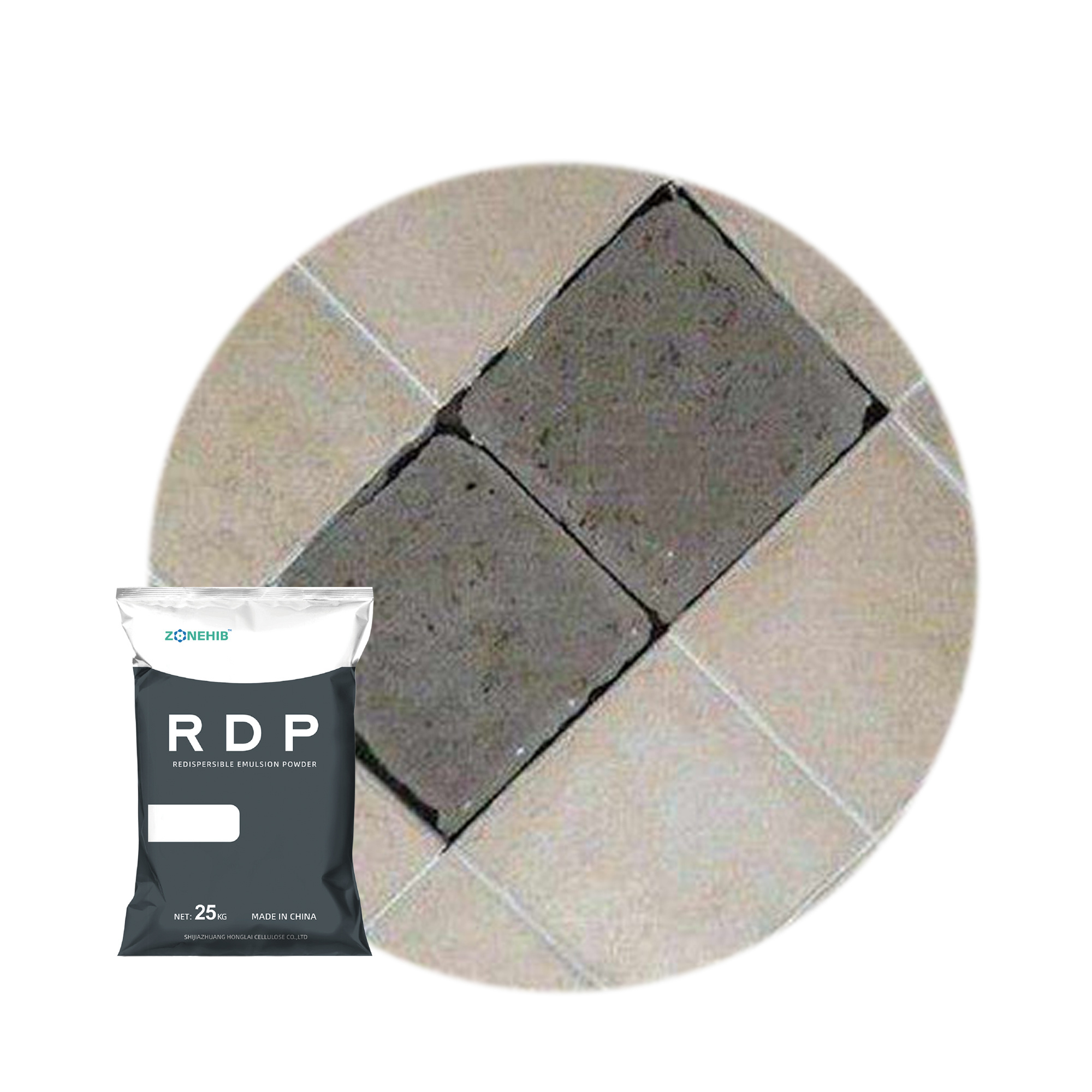 Polymer Modified Powder Strong Thinset Mortar Cement Based Tile Adhesive VAE/RDP Flexible Ceramic RDP Other Adhesives White