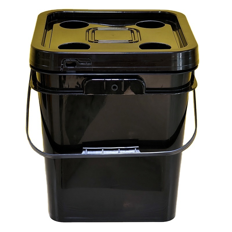 10L 20L custom Square plastic bucket Sealed plastic drum Plastic tubs for fermentation