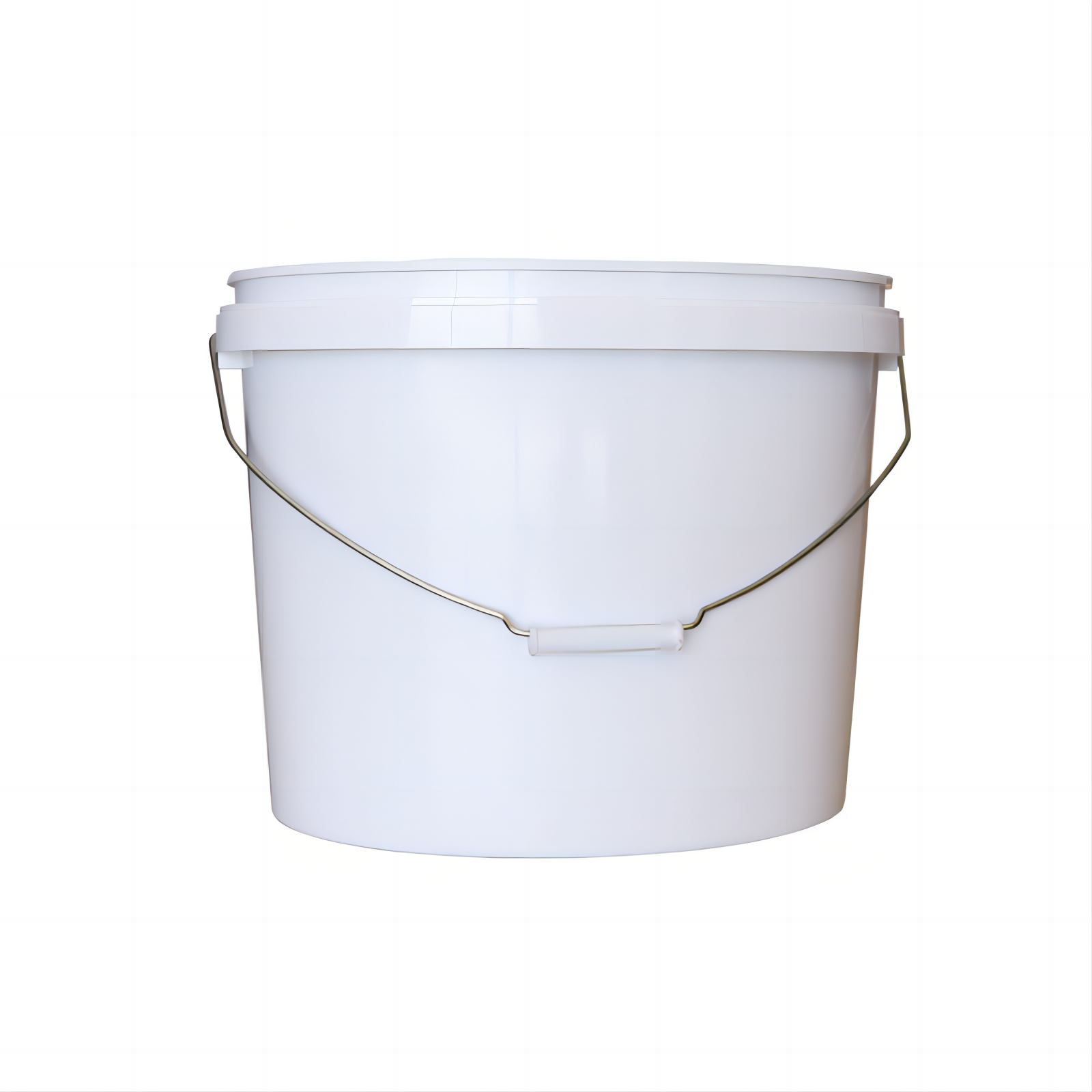 Manufacturer wholesale Oval 20l plastic bucket thickened PP material with lid metal handle 5 gallon oval plastic drum