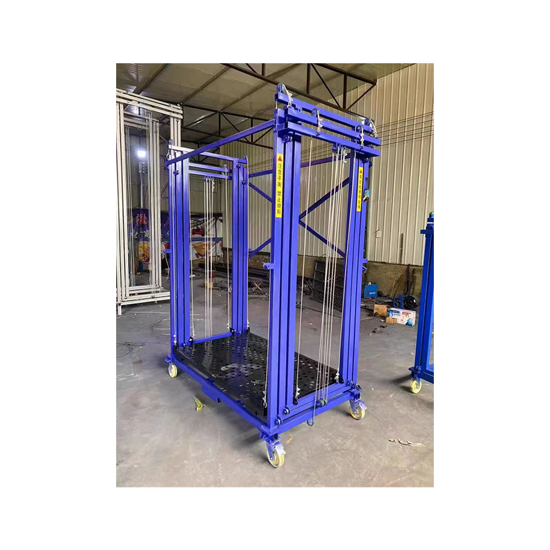 High Quality Electric Lifting Scaffold Load 500 Kg Electric Scaffolding Elevator Automatic Electric Scaffolding