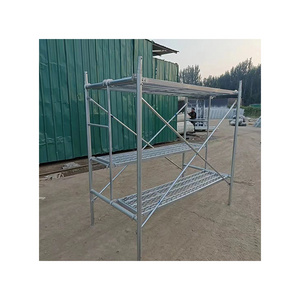 Wholesale Price Building Construction Steel Ladder Frame Scaffolding For Sale