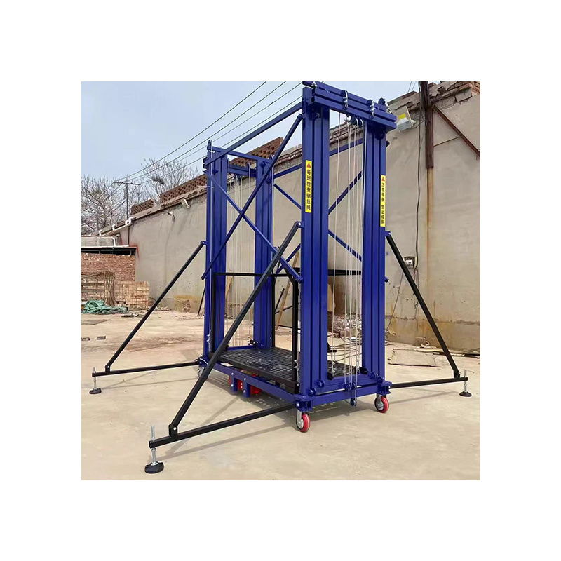 High Quality Electric Lifting Scaffold Load 500 Kg Electric Scaffolding Elevator Automatic Electric Scaffolding