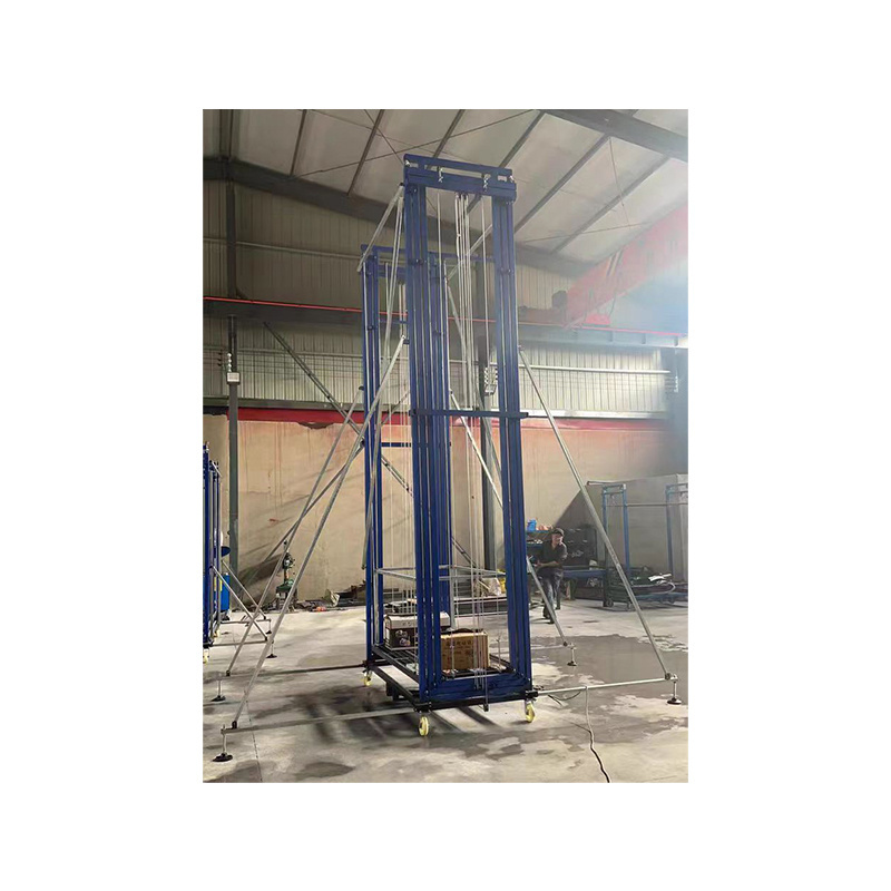 Customizable Height Of Electric Scaffold Platform Mobile Telescopic Scaffold