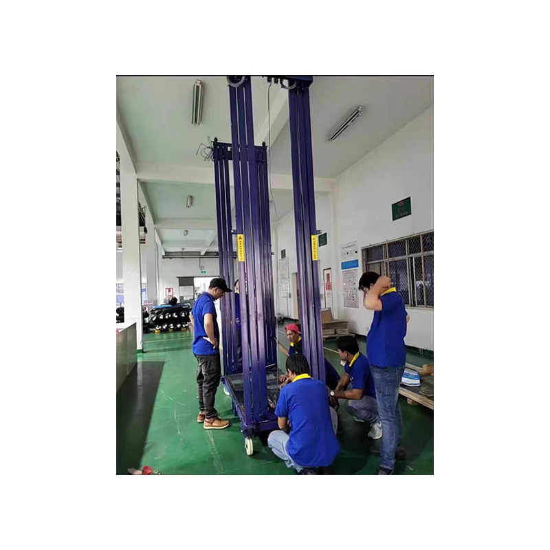 Customizable Height Of Electric Scaffold Platform Mobile Telescopic Scaffold