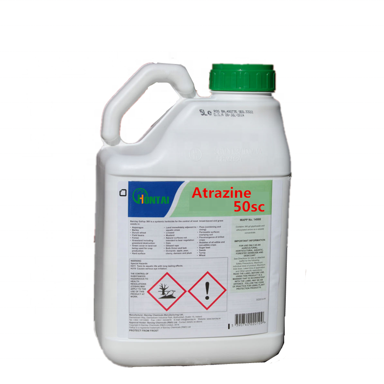 Atrazine 500g/l SC Herbicide Agrochemical 50%SC Atrazine Organic Weedicide