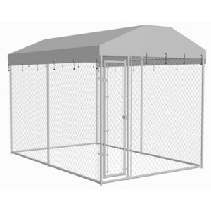 Heavy Duty Modular 6x10 Large Galvanized Outdoor Dog Kennels Metal Dog Run Dog Kennel