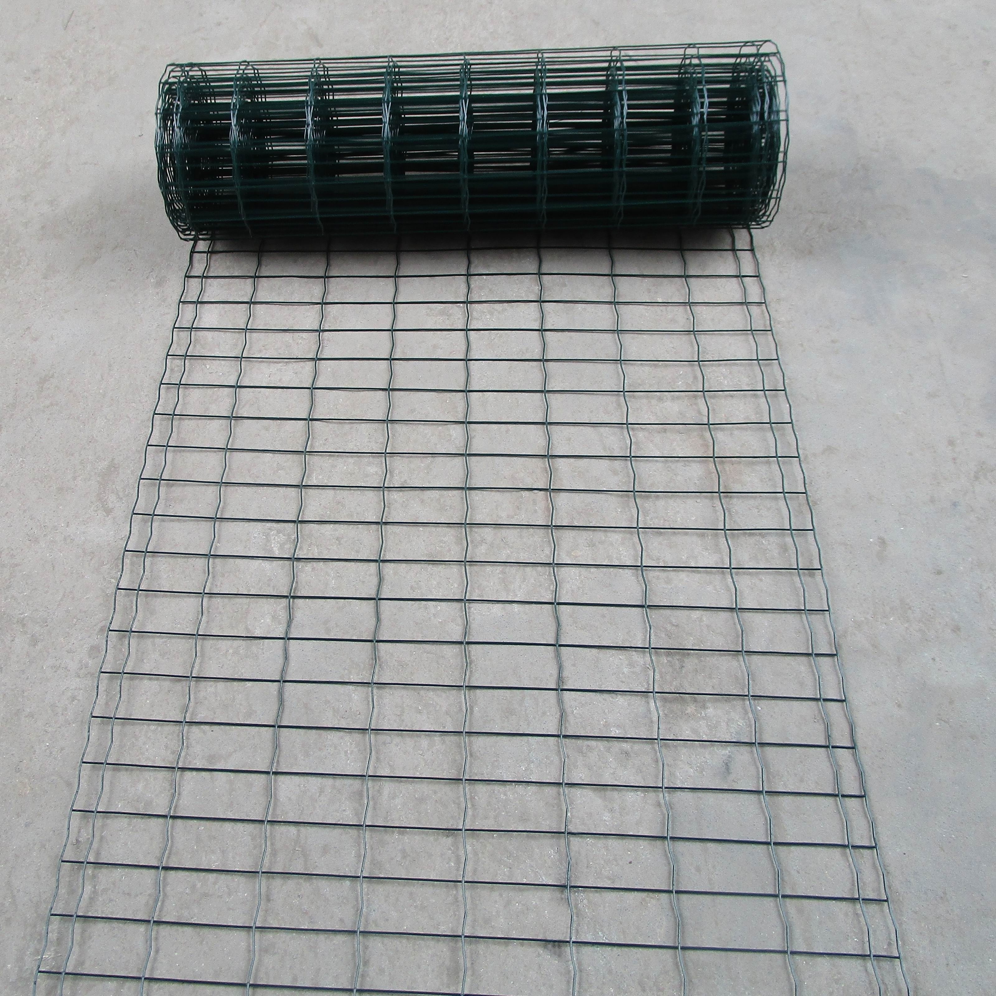 Fence netting Powder coated Dutch Weave Holland Euro wire mesh garden fencing